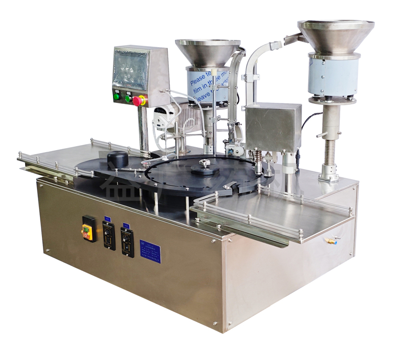 YHGZ-20臺式西林瓶灌裝加塞軋蓋一體機(jī)3