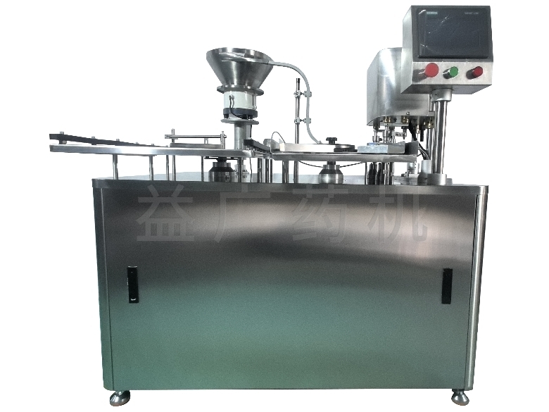 YHZG-60雙頭西林瓶軋蓋機正前臉